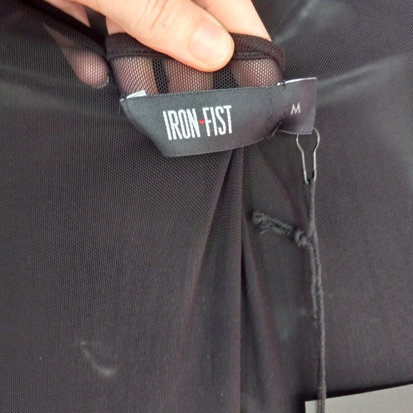 LAST 1! Iron fist mermaid nwt soft flowy maxi w sheer mesh top & seashell pastie - Picture 8 of 16